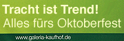 Tracht ist Trend alles für das Oktoberfest im Galeria Kaufhof München OEZ