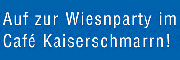 Caf&eacute; Kaiserschmarrn - das Caf&eacute;zelt auf dem Oktoberfest
